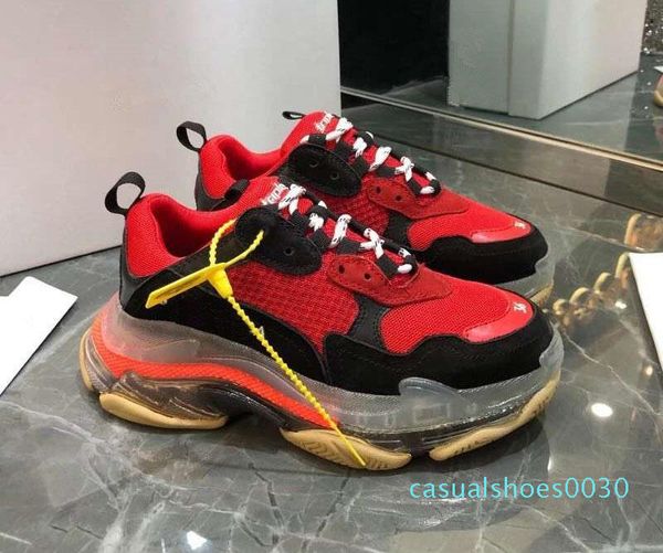 paris 2019 crystal bottom triple-s leisure luxury dad shoes platform triple sneakers for men women vintage kanye old grandpa trainern c30, Black
paris 2019 crystal bottom triple-s leisure luxury dad shoes platform triple sneakers for men women vintage kanye old grandpa trainern c30, Black