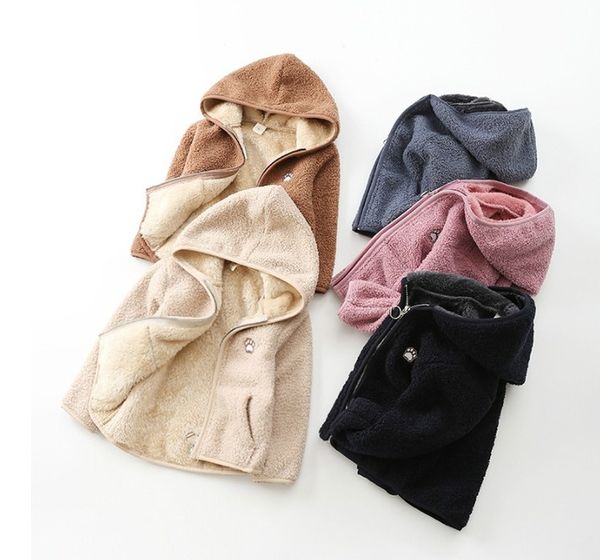 2019 new winter cute fleece children baby long-sleeved hooded warm jacket. boys and girls flannel, Blue;gray
2019 new winter cute fleece children baby long-sleeved hooded warm jacket. boys and girls flannel, Blue;gray