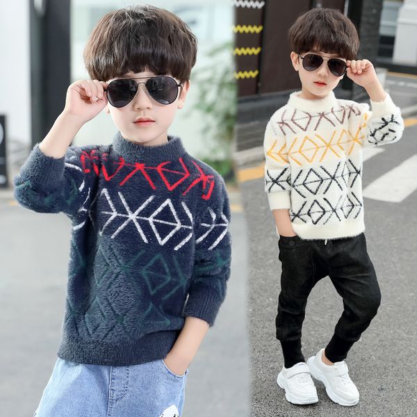 christmas sweaters for boys 2019 winter kids boy clothes long sleeve double thicken cotton knit children sweaters boys jumper, Blue
christmas sweaters for boys 2019 winter kids boy clothes long sleeve double thicken cotton knit children sweaters boys jumper, Blue