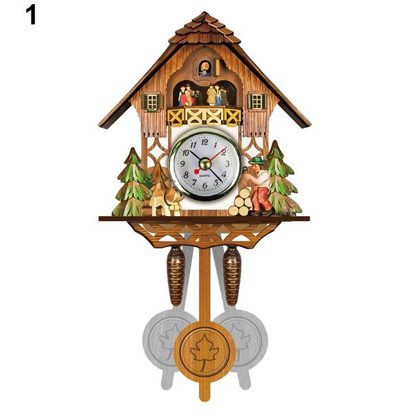 the #039; antique wooden cuckoo wall clock bird time bell swing alarm watch home art decor 889
the #039; antique wooden cuckoo wall clock bird time bell swing alarm watch home art decor 889