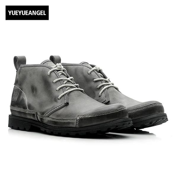 new men shoes real leather lace up for men motorcycle boots anti skid comfort retro ankle boots gray ing, Black
new men shoes real leather lace up for men motorcycle boots anti skid comfort retro ankle boots gray ing, Black