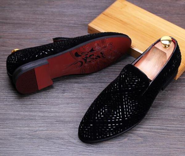 mens designer loafers flat leather shoes rhinestone fashion mens loafers dress shoes slip on casual diamond pointed shoes,size38-45 c09, Black
mens designer loafers flat leather shoes rhinestone fashion mens loafers dress shoes slip on casual diamond pointed shoes,size38-45 c09, Black
