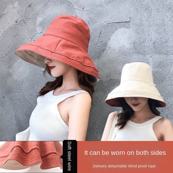 double-sided color matching big fisherman sunscreen edge fisherman hat artistic foldable sunscreen hat summer tide for children, Blue;gray
double-sided color matching big fisherman sunscreen edge fisherman hat artistic foldable sunscreen hat summer tide for children, Blue;gray