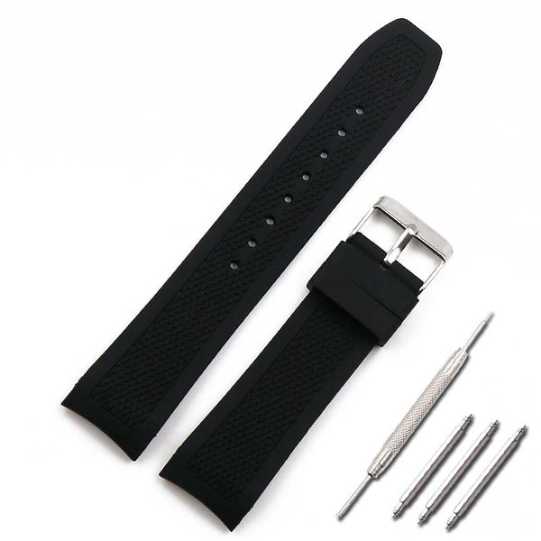 watch accessories pin buckle silicone strap 22mm curved interface bracelet outdoor sports waterproof strap women men watch band, Black;brown
watch accessories pin buckle silicone strap 22mm curved interface bracelet outdoor sports waterproof strap women men watch band, Black;brown