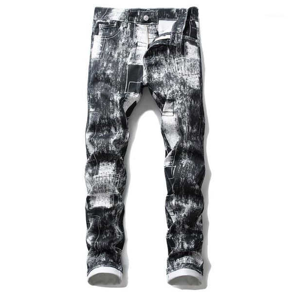 designer straight jeans fashion fit slim pencil pants print hole stretch demin jeans mens 2020 luxury, Blue
designer straight jeans fashion fit slim pencil pants print hole stretch demin jeans mens 2020 luxury, Blue
