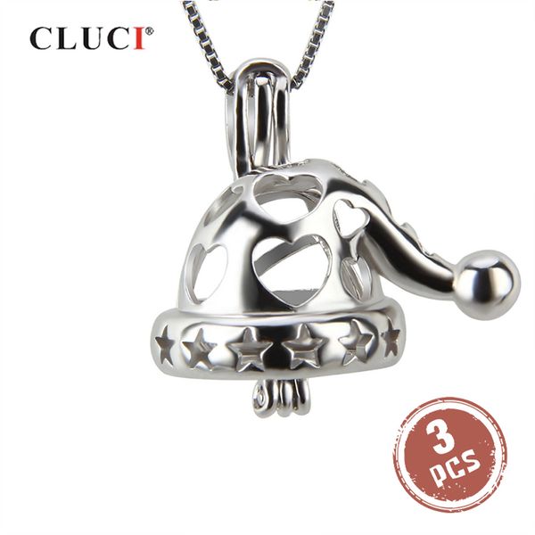 cluci 3pcs genuine 925 sterling silver christmas hat cage pendant jewelry christmas gift for women silver 925 pearl locket, Golden;white
cluci 3pcs genuine 925 sterling silver christmas hat cage pendant jewelry christmas gift for women silver 925 pearl locket, Golden;white