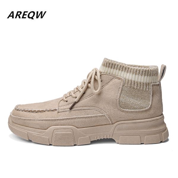 2019 spring and autumn trend high to help comfortable men's sports shoes korean version of the british wind comfort wild, Black
2019 spring and autumn trend high to help comfortable men's sports shoes korean version of the british wind comfort wild, Black