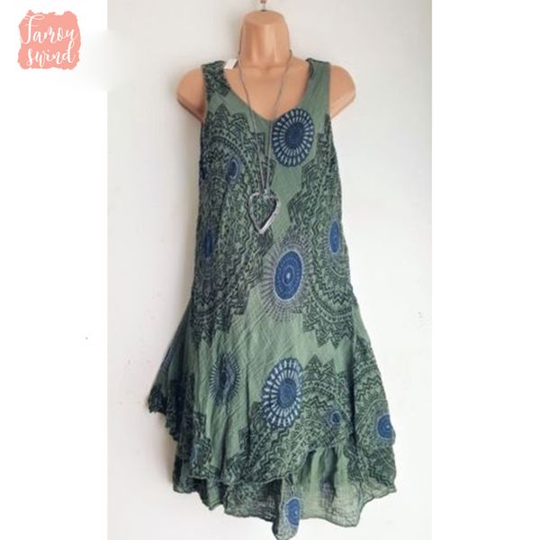 women dresses new summer sleeveless print club party casual floral dress ladies bohemian beach sundress plus size, Black;gray
women dresses new summer sleeveless print club party casual floral dress ladies bohemian beach sundress plus size, Black;gray