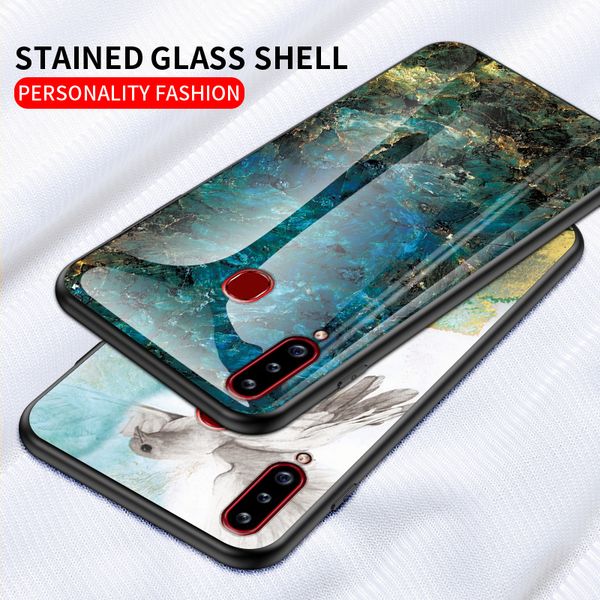 suitable for samsung galaxy a10s mobile phone protective cover a20s new a21 anti-fall marble pattern a01 tempered glass designer phone case
suitable for samsung galaxy a10s mobile phone protective cover a20s new a21 anti-fall marble pattern a01 tempered glass designer phone case