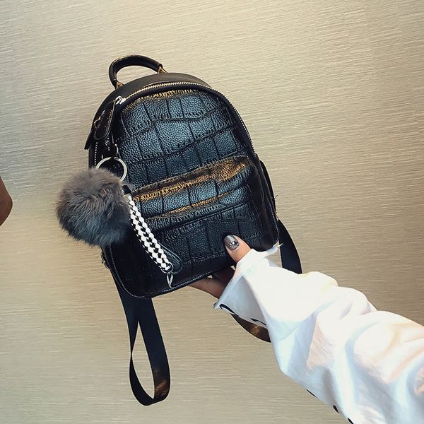 mini backpack women stone pattern leather backpacks for girls small back pack ladies casual daypack with hairball
mini backpack women stone pattern leather backpacks for girls small back pack ladies casual daypack with hairball