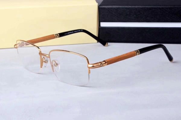 brand design -2019 new men's half frame nearsighted glasses frame high-grade ultra light wooden legs men fashion, Black
brand design -2019 new men's half frame nearsighted glasses frame high-grade ultra light wooden legs men fashion, Black