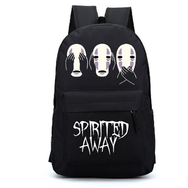 spirited away no face backpack women men daily portable backpack for teenagers girls boys casual school travel bags
spirited away no face backpack women men daily portable backpack for teenagers girls boys casual school travel bags