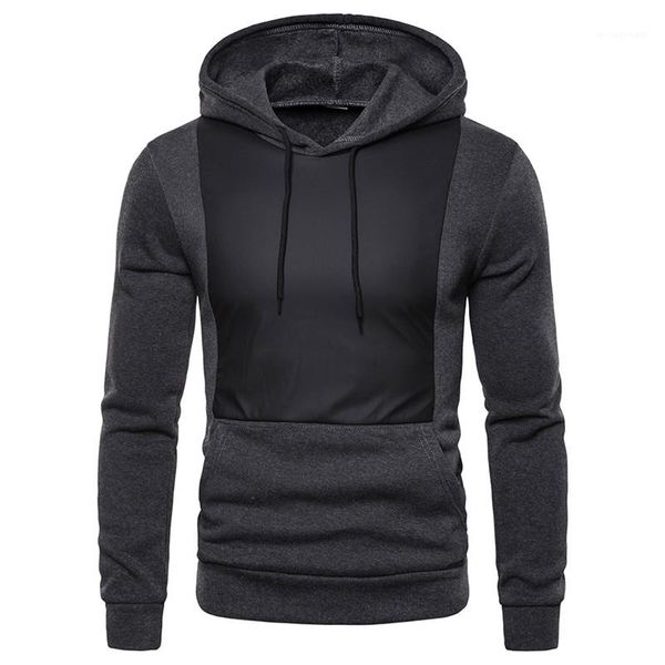 panelled casual pullover mens clothing autumn mens designer hoodies fashion homme, Black
panelled casual pullover mens clothing autumn mens designer hoodies fashion homme, Black