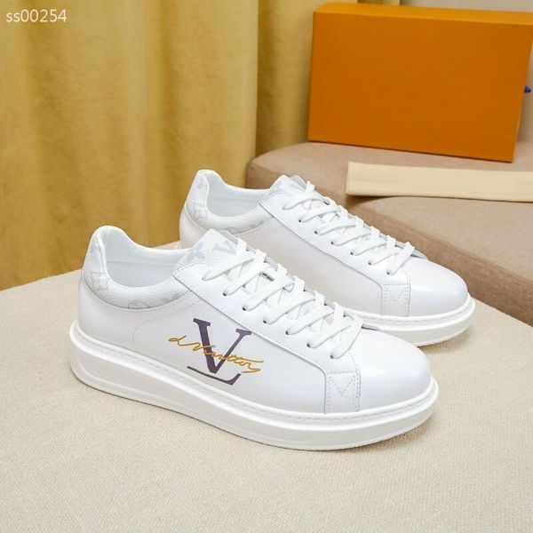 designer shoe fashion luxurys men leather retro platform running shoes sneakers classic white black casual shoes size 39-44
designer shoe fashion luxurys men leather retro platform running shoes sneakers classic white black casual shoes size 39-44