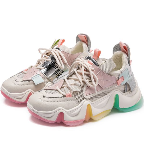 rasmeup genuine leather women's platform sneakers 2020 fashion rainbow bottom women chunky shoes trainers ladies footwear, Black
rasmeup genuine leather women's platform sneakers 2020 fashion rainbow bottom women chunky shoes trainers ladies footwear, Black