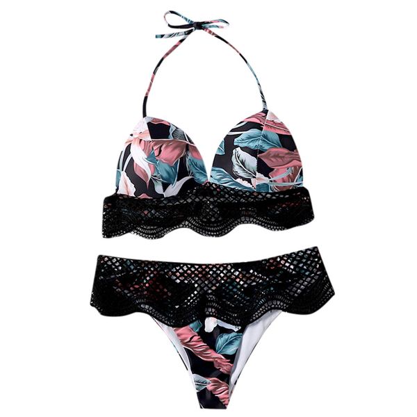women's 2019 new arrivals women's lace two piece plus size backless printed triangle split swimsuit high waist bikini suit, White;black
women's 2019 new arrivals women's lace two piece plus size backless printed triangle split swimsuit high waist bikini suit, White;black