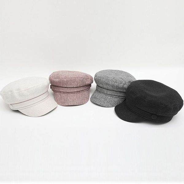 fashion elegant lady women beret beanie retro navy style linen girls beret hat keep warm winter soft solid color hats, Blue;gray
fashion elegant lady women beret beanie retro navy style linen girls beret hat keep warm winter soft solid color hats, Blue;gray
