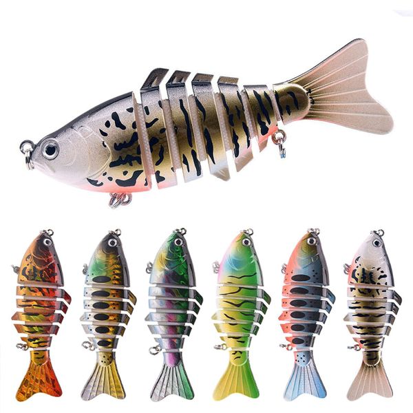 new lifelike fish multi-jointed swimbaits seven segmented body fishing lure 10cm 15.6g s-shaped swimming trout bass bait
new lifelike fish multi-jointed swimbaits seven segmented body fishing lure 10cm 15.6g s-shaped swimming trout bass bait