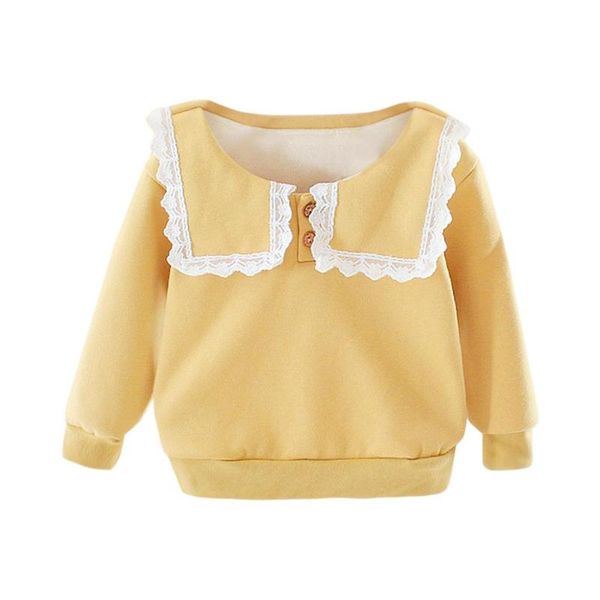 Baby Girl Kids Doll Collar Sweatershirt Cotton Warm Long-Sleeves Preppy Buttons Stitching Tops Korean Lovely Clothes
Baby Girl Kids Doll Collar Sweatershirt Cotton Warm Long-Sleeves Preppy Buttons Stitching Tops Korean Lovely Clothes