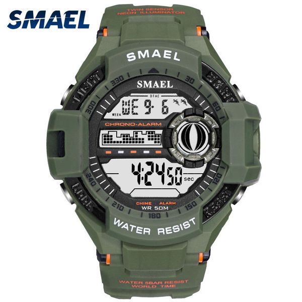 new smael christmas deluxe high-end digital watch male watch great sport watches water 1516b watches military sport, Slivery;brown
new smael christmas deluxe high-end digital watch male watch great sport watches water 1516b watches military sport, Slivery;brown