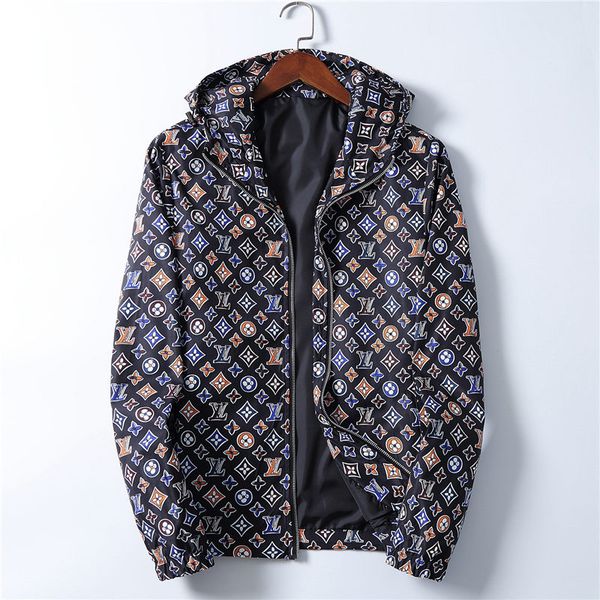 mens designer hooded jackets windbreaker sportswear new spring autumn casual jacket clothing zipper collar plaid printed slim jacket, Black;brown
mens designer hooded jackets windbreaker sportswear new spring autumn casual jacket clothing zipper collar plaid printed slim jacket, Black;brown