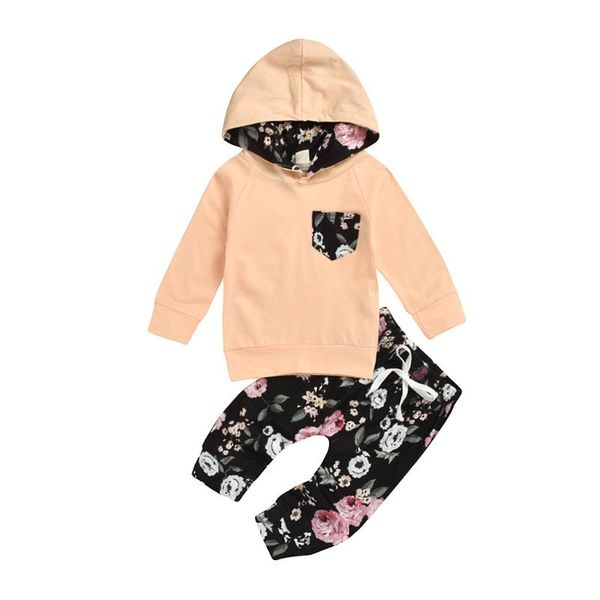 clothing sets kancoold children's baby long-sleeved floral pocket hooded sweater + bow tie lace printed trousers two-piece suit, White
clothing sets kancoold children's baby long-sleeved floral pocket hooded sweater + bow tie lace printed trousers two-piece suit, White