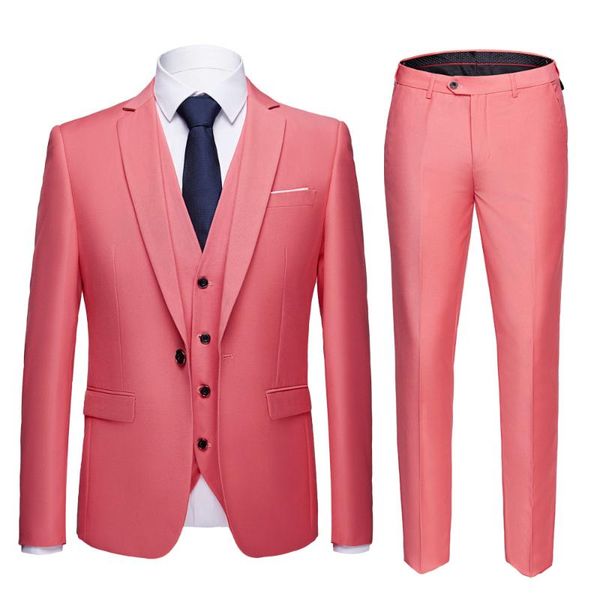 men's suits & blazers 2021 male blazer slim business formal dress groom man suit exquisite weeding office set thin pink, White;black
men's suits & blazers 2021 male blazer slim business formal dress groom man suit exquisite weeding office set thin pink, White;black