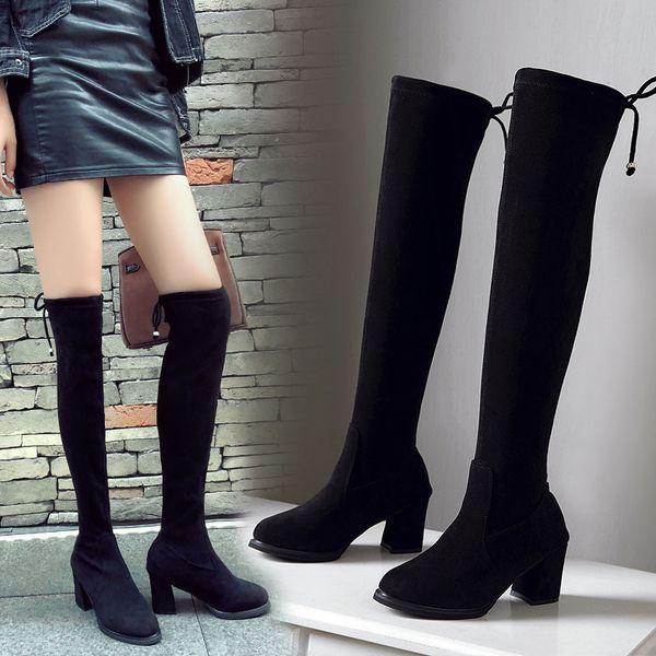 over the knee boots women black boots high heels ladies autumn winter women 2019 new fashion thigh high
over the knee boots women black boots high heels ladies autumn winter women 2019 new fashion thigh high