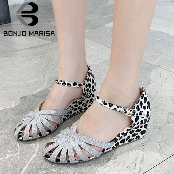 bonjomarisa new fashion ins med wedges leopard elegant shining glitters sandals women sweet shallow summer shoes woman, Black
bonjomarisa new fashion ins med wedges leopard elegant shining glitters sandals women sweet shallow summer shoes woman, Black
