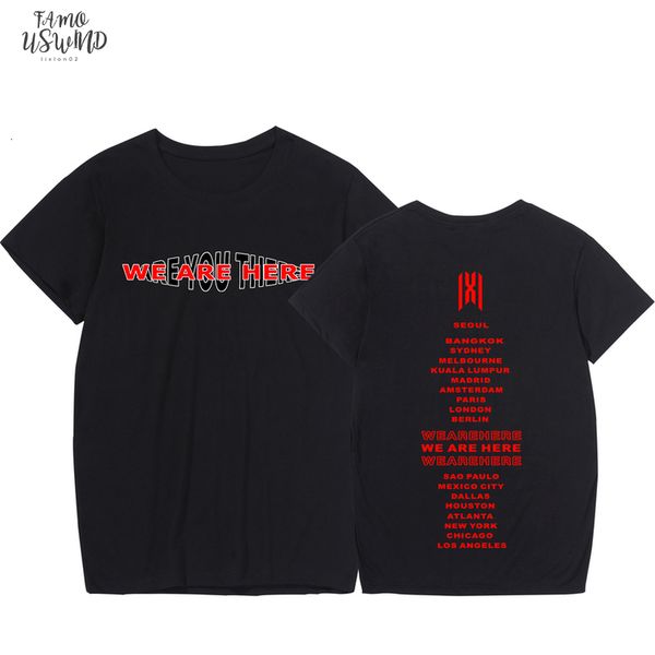 2020 kpop monsta x we are here t shirt women world tour vocal concert tshirt tee shirt femme clothes style merchandise, White
2020 kpop monsta x we are here t shirt women world tour vocal concert tshirt tee shirt femme clothes style merchandise, White