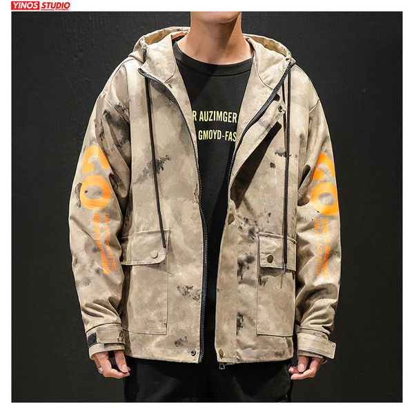 dropshipping 2019 autumn streetwear hooded camouflage jacket japanese windbreak pocket coats male baggy outdoor cargo, Black;brown
dropshipping 2019 autumn streetwear hooded camouflage jacket japanese windbreak pocket coats male baggy outdoor cargo, Black;brown