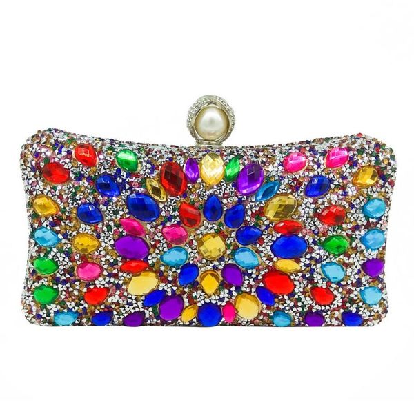 thinkthendo women colorful beaded evening metal clutches shoulder bag wedding party prom bridal handbag purse 2019 bags for lady
thinkthendo women colorful beaded evening metal clutches shoulder bag wedding party prom bridal handbag purse 2019 bags for lady