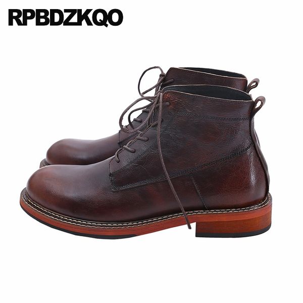 brown business booties short dress wedding 2019 genuine leather lace up party full grain boots designer autumn men fall shoes, Black
brown business booties short dress wedding 2019 genuine leather lace up party full grain boots designer autumn men fall shoes, Black