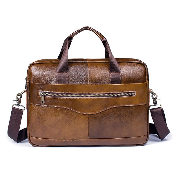 factory direct genuine leather men's bag casual business cross section type coffee briefcase men's shoulder messenger lapbag
factory direct genuine leather men's bag casual business cross section type coffee briefcase men's shoulder messenger lapbag
