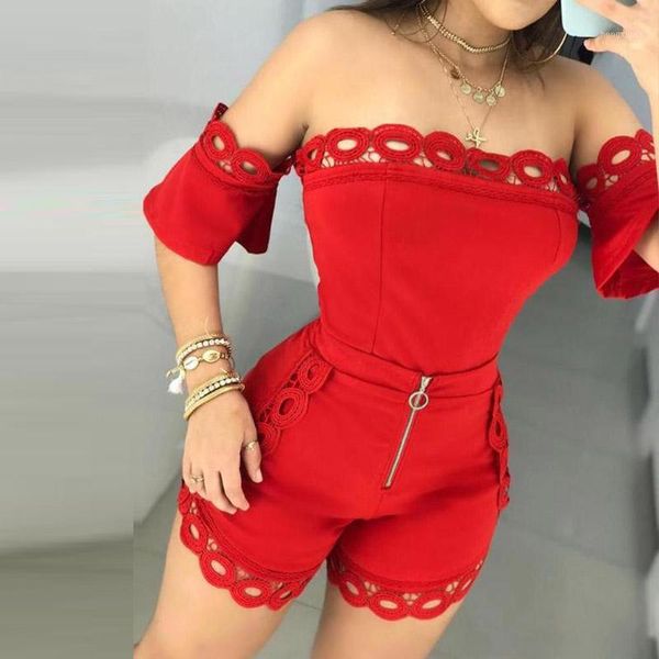 off shoulder crochet playsuits romper women new hollow out summer jumpsuit short club wear lace bodysuit overalls1, Black;white
off shoulder crochet playsuits romper women new hollow out summer jumpsuit short club wear lace bodysuit overalls1, Black;white