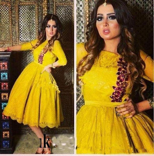Elegant Arabic Cocktail Dresses Knee Length Short Full Lace Evening Formal Gowns Custom Made Prom Party Ball Gowns Special Occasion Dresses
Elegant Arabic Cocktail Dresses Knee Length Short Full Lace Evening Formal Gowns Custom Made Prom Party Ball Gowns Special Occasion Dresses