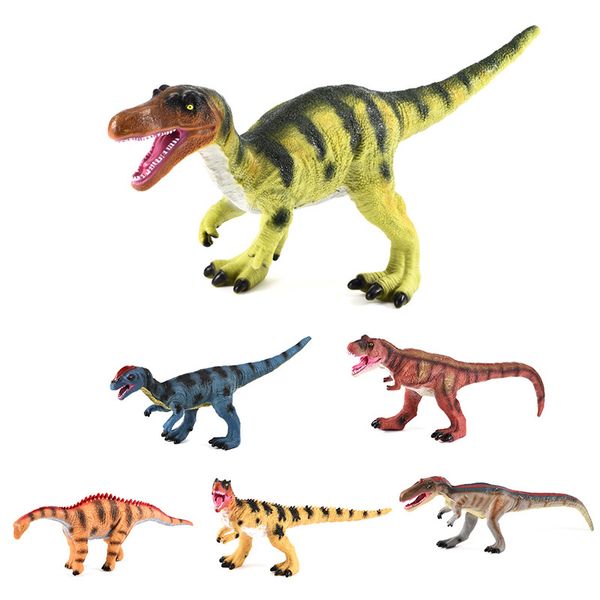 new style large size soft silcone dinosaur model toy jurassic tyrannosaurus rex cattle dragon model ornaments children's toy cro
new style large size soft silcone dinosaur model toy jurassic tyrannosaurus rex cattle dragon model ornaments children's toy cro