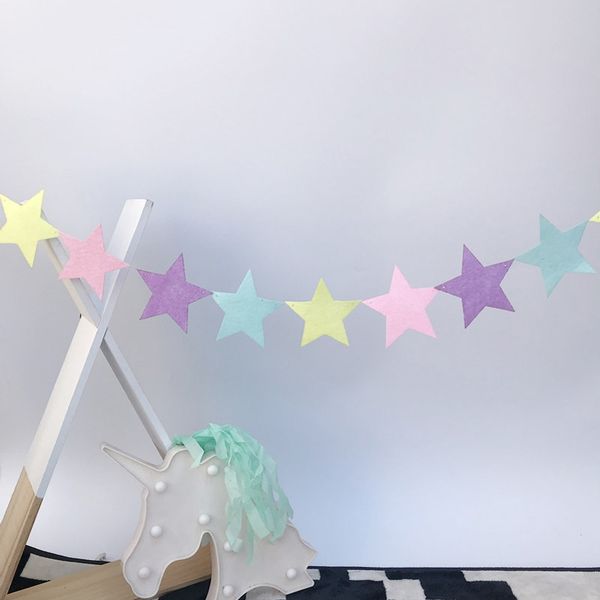 felt pentagram golden garland birthday party baby shower wedding banner bridal shower holiday home decoration children's room other eve
felt pentagram golden garland birthday party baby shower wedding banner bridal shower holiday home decoration children's room other eve