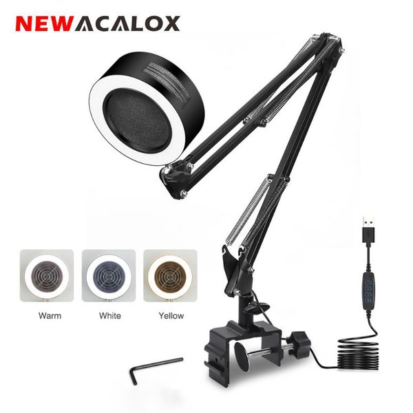newacalox adjustable welding exhaust smoking apparatus with usb 3 colors led light smoking device air filter fan for soldering
newacalox adjustable welding exhaust smoking apparatus with usb 3 colors led light smoking device air filter fan for soldering