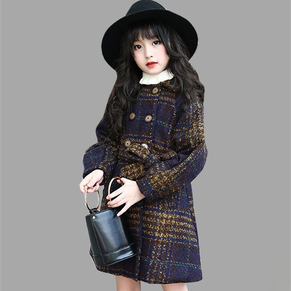 winter jackets for girls plaid thick woolen coats for autumn child girls jacket teenage girls clothing, Blue;gray
winter jackets for girls plaid thick woolen coats for autumn child girls jacket teenage girls clothing, Blue;gray