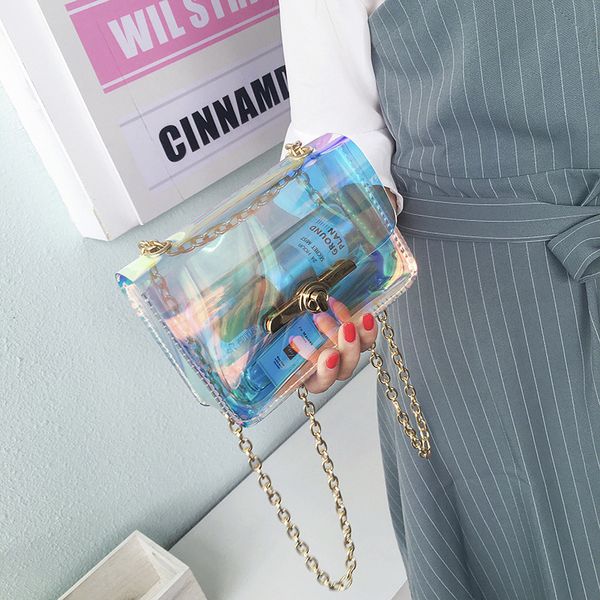 2020 new korean version of the shoulder bag women's casual fashion laser jelly bag messenger
2020 new korean version of the shoulder bag women's casual fashion laser jelly bag messenger
