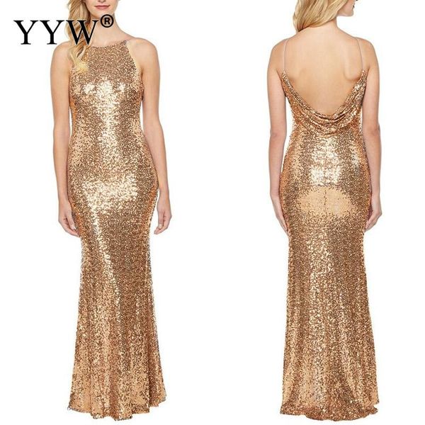 gold sequined women evening party dress backless slim mermaid dresses halter sleeveless ladies summer floor length vestidos, White;black
gold sequined women evening party dress backless slim mermaid dresses halter sleeveless ladies summer floor length vestidos, White;black