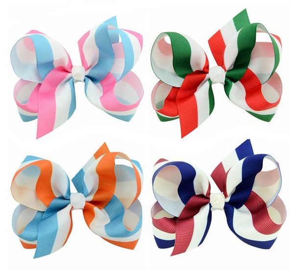 8pcs/lot 4'' baby girls bow clips wave print stripe hair clips large bowknot hairpin barrette kids hair accessories a50, Slivery;white
8pcs/lot 4'' baby girls bow clips wave print stripe hair clips large bowknot hairpin barrette kids hair accessories a50, Slivery;white