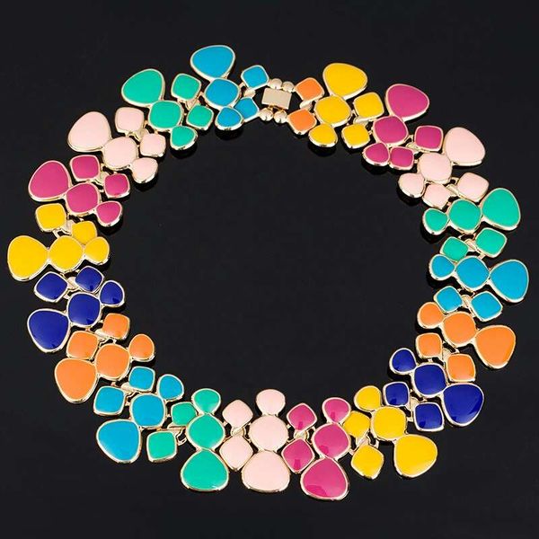 7 colors boho pendant necklace chokers for women luxury designer wedding engagement statement choker necklaces jewelry accessories love gift, Golden;silver
7 colors boho pendant necklace chokers for women luxury designer wedding engagement statement choker necklaces jewelry accessories love gift, Golden;silver