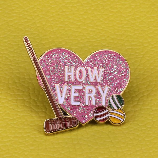 heathers how very glitter enamel pin pink heart shape brooch golf sports badge sisters friends gift women accessory other home decor
heathers how very glitter enamel pin pink heart shape brooch golf sports badge sisters friends gift women accessory other home decor