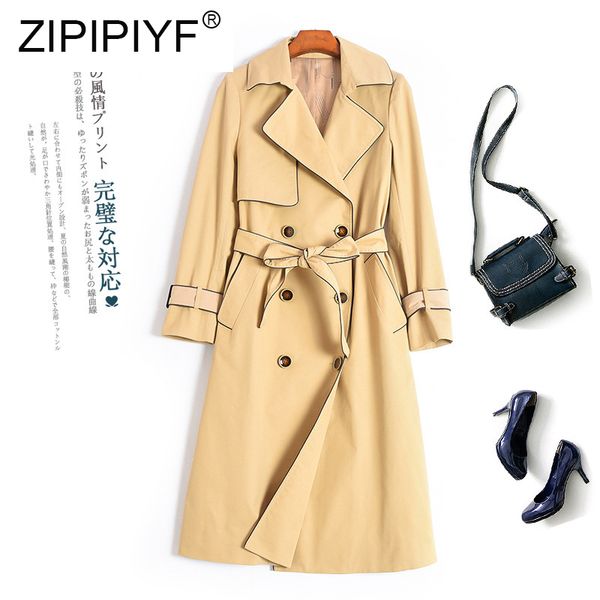 pure color elegant ol fashion wear 2019 autumn new women's lapel double-breasted loose trench coat c2031, Tan;black
pure color elegant ol fashion wear 2019 autumn new women's lapel double-breasted loose trench coat c2031, Tan;black