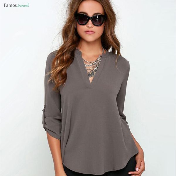 blouse shirt sleeve women fashion chiffon blouses 4 v neck large size feminina female clothing clothes china, White
blouse shirt sleeve women fashion chiffon blouses 4 v neck large size feminina female clothing clothes china, White