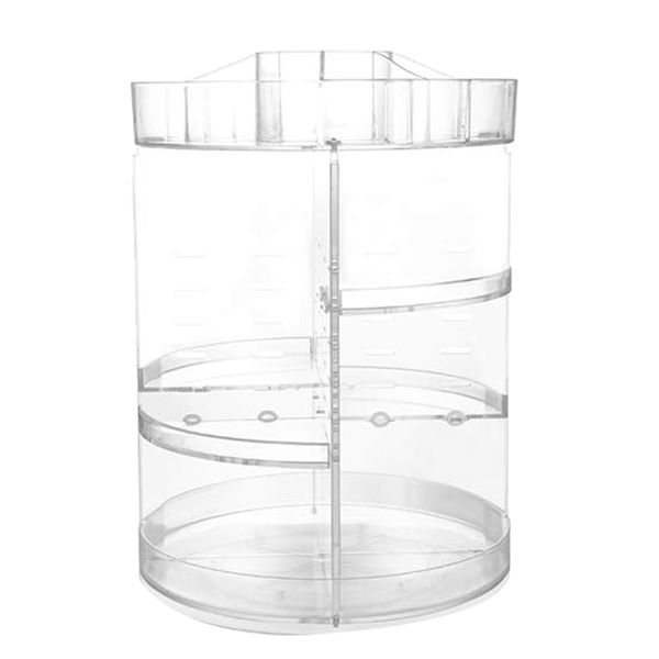 360 градусов вращающийся макияж органайзер, большой емкости регулируемый многофункциональный косметический ящик для хранения, подходит для м
360 градусов вращающийся макияж органайзер, большой емкости регулируемый многофункциональный косметический ящик для хранения, подходит для м