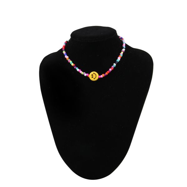 beach jewelry simple popular handmade smile bracelet colorful beaded smile face bracelet necklace bohemian style bracelet ing, Black
beach jewelry simple popular handmade smile bracelet colorful beaded smile face bracelet necklace bohemian style bracelet ing, Black