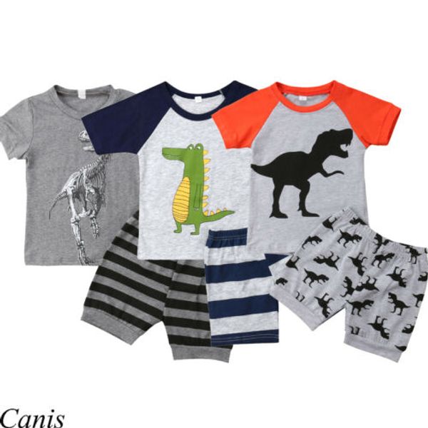 kids baby boy dinosaur short striped pants sunsuit outfit clothes summer set, White
kids baby boy dinosaur short striped pants sunsuit outfit clothes summer set, White